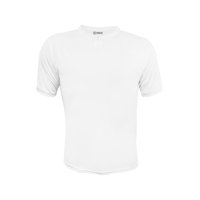 Snix - Polera Secado Rapido Cuello V Con Ojal Y Boton Sx-10233 B/ S