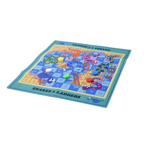 Total E-Commerce - Juguete Alfombra De Serpientes Y Escaleras 80X70Cm Fichas