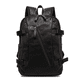 thumbnail image 2 of Tilorraine new vintage men backpack fashion style PU leather school student bags computer bag pocket notebook travel backpacks, 2 of 3