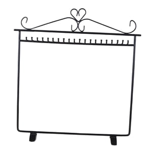 Bothyi - Estante De Exhibición De Joyas, Soporte De Almacenamiento, 20 Ganchos, Pendiente De Suspensión, Negro