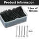 thumbnail image 5 of 400 horquillas negras para el pelo, horquillas para mujer, horquillas para cabello grueso, cabello fino y todo tipo de cabello, horquillas con estuche, 5 of 6