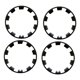thumbnail image 3 of 4 Uds Protector De Llanta De Rueda Elegante Decorativo 20 Pulgadas Para Tesla Modelo Y Negro, 3 of 4