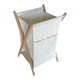 thumbnail image 1 of Cesto Individual de Ropa Torne Beige con Bolsillo, 1 of 6