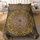 thumbnail image 1 of Purple Mandala Bedding Set Boho Duvet Cover Set 3 Piece Bohemian Comforter Cover with 2 Pillowcases, 1 of 5