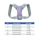 thumbnail image 1 of Back Shoulder Posture Corrector Adjustable Belt Clavicle Spine Support Reshape Your Body Home Office Sport Upper Back Neck Brace, 1 of 3