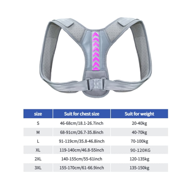 Back Shoulder Posture Corrector Adjustable Belt Clavicle Spine Support Reshape Your Body Home Office Sport Upper Back Neck Brace