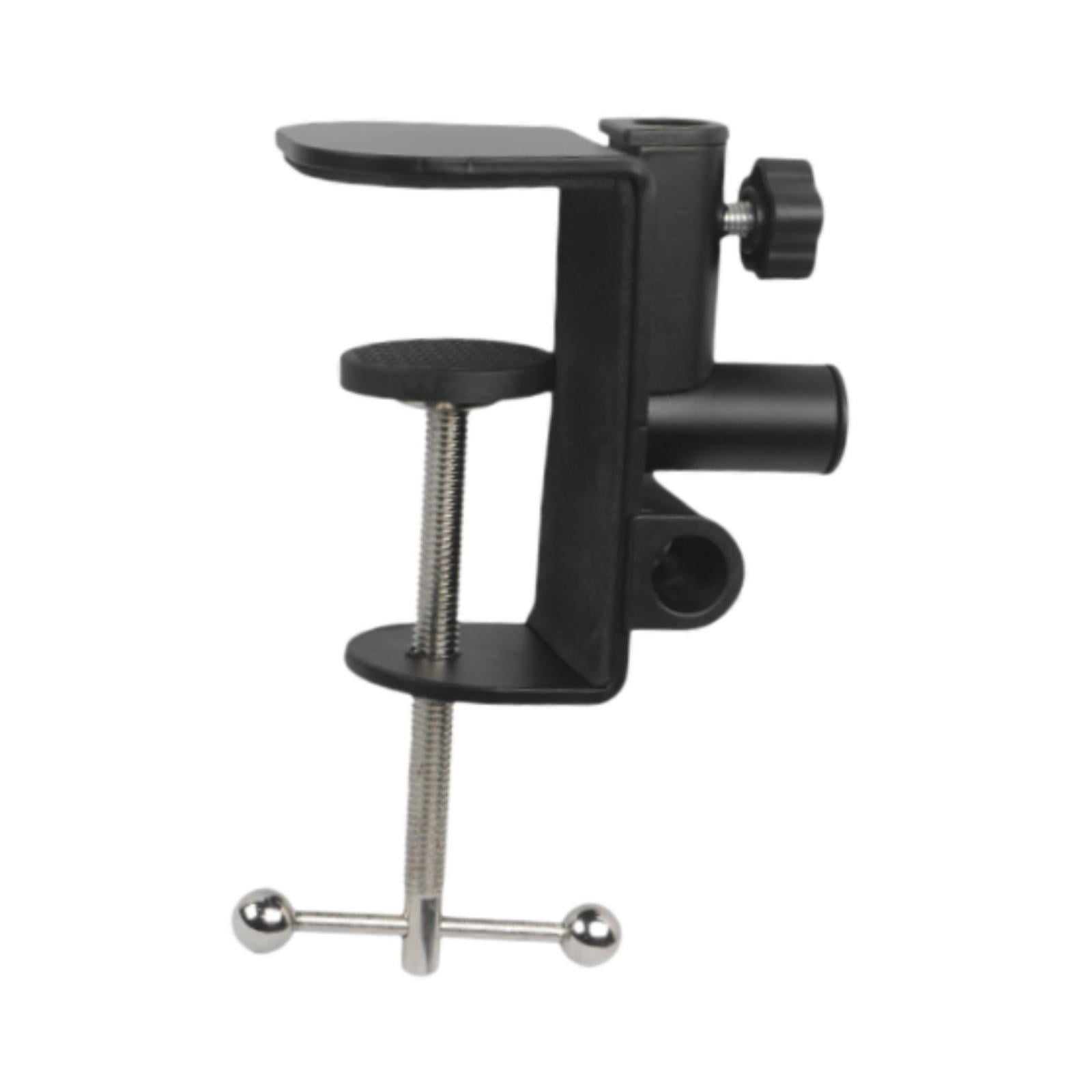 Bothyi - Soporte De Base Con Abrazadera En C Para Escritorio, Versátil, De Repuesto, Para Luz De Trabajo De Escritorio, Montaje F6 De Tres Orificios