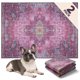 thumbnail image 1 of Alfombrillas absorbentes para perros Lovewag Pets 91 × 122 cm, paquete de 2, fucsia, 1 of 7