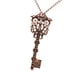 thumbnail image 2 of Vintage Llavero Colgante Steampunk Collar Cadena Gótica Punk Joyería Rojo, 2 of 3
