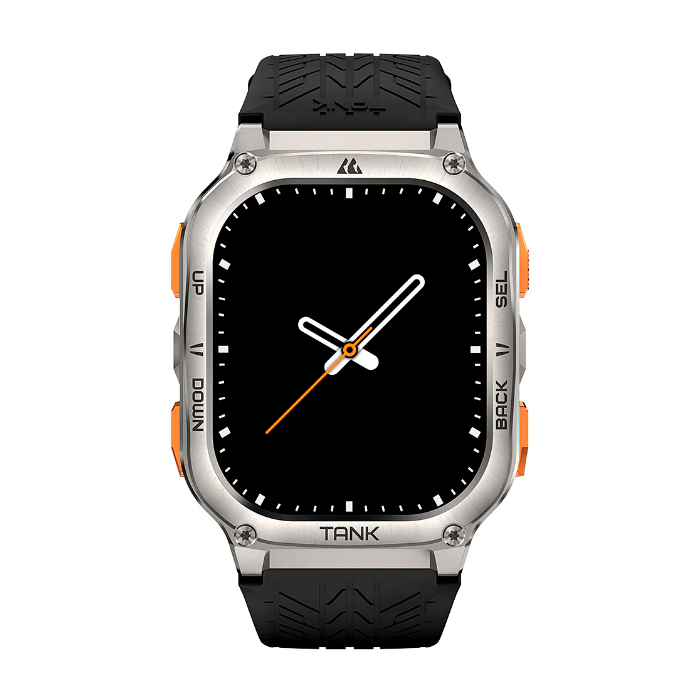 Kospet - Smartwatch Tank M3 Ultra 1.96” Amoled Silver