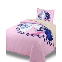 Genérico - Cubrecama Quilt Sherpa Plaza Y Media 180X230 9