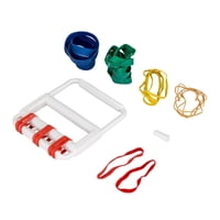 Banda Elástica Sin Látex Para Ejercitar Las Manos Cando Con 25 Bandas