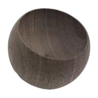 Magideal - Difusor Moderno, Regalos Redondos, Bonito Difusor Portátil De Madera Para Coche, Para Baño, Hogar, Sala De Estar, Estantería, Vehículo , Dark Brown Marron Oscuro