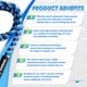 thumbnail image 3 of Bungee SandShark Premium Anchor Bungee de 7 a 14 pies, azul, 3 of 7