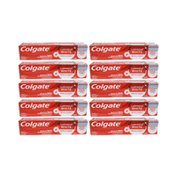 Pack 10 Pasta Dental Colgate Luminous White Brilliant 140G