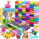 thumbnail image 1 of Arcilla de modelar YOPINSAND para niños, 100 colores, para secar al aire, 1 of 3