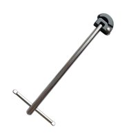 Magideal - Clave Pélvica, Ajustable, 3/8 Pulgadas Hasta 1-1/4 Pulgadas De Teclas Pélvicas, Llave De Toque De Fregadero Portátil, Llave De Esquina Del Fregadero P Negro