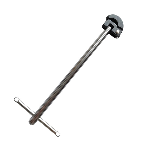Clave Pélvica, Ajustable, 3/8 Pulgadas hasta 1-1/4 Pulgadas de Teclas Pélvicas, Llave de Toque de Fregadero Portátil, Llave de Esquina Del Fregadero P Negro