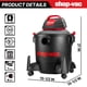 thumbnail image 2 of Aspiradora para productos húmedos y secos Shop-Vac 5922805 30L 4.5HP con accesorios, 2 of 7