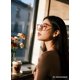 thumbnail image 2 of Gafas VISOONE Calina bloqueadoras de luz azul y UV oversize, 2 of 7