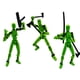 thumbnail image 3 of Figura de acción móvil Toy Figure QAONIE Dummy de 8.1 pulgadas, color verde, 3 of 6
