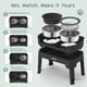 thumbnail image 3 of Comederos para perro Bsemax ajustables y elevados, 4 alturas, 2 de acero, 3 of 9