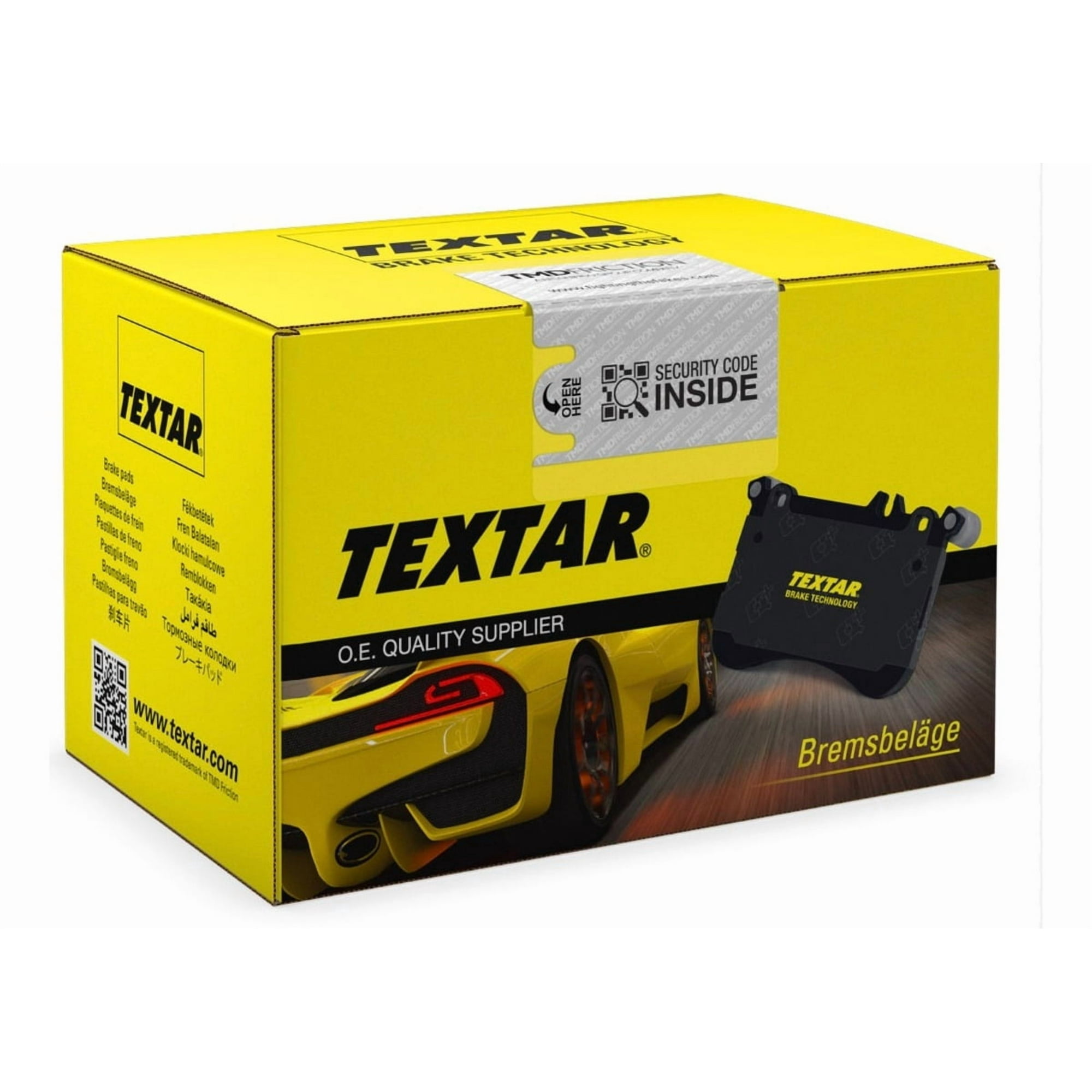 Textar - Set Pastillas Frenos Delanteras Para Subaru Forester 2011 2013