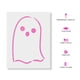 thumbnail image 2 of Plantilla de fantasma Stencil Revolution para Halloween, corte láser, 2 of 5