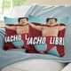 thumbnail image 3 of Nacho Libre Fundas de almohada de terciopelo con tema, regalos de funda de almohada, decoración para el hogar, cojín de lanzar, regalo de cumpleaños para fans y parejas.61*61cm., 3 of 6
