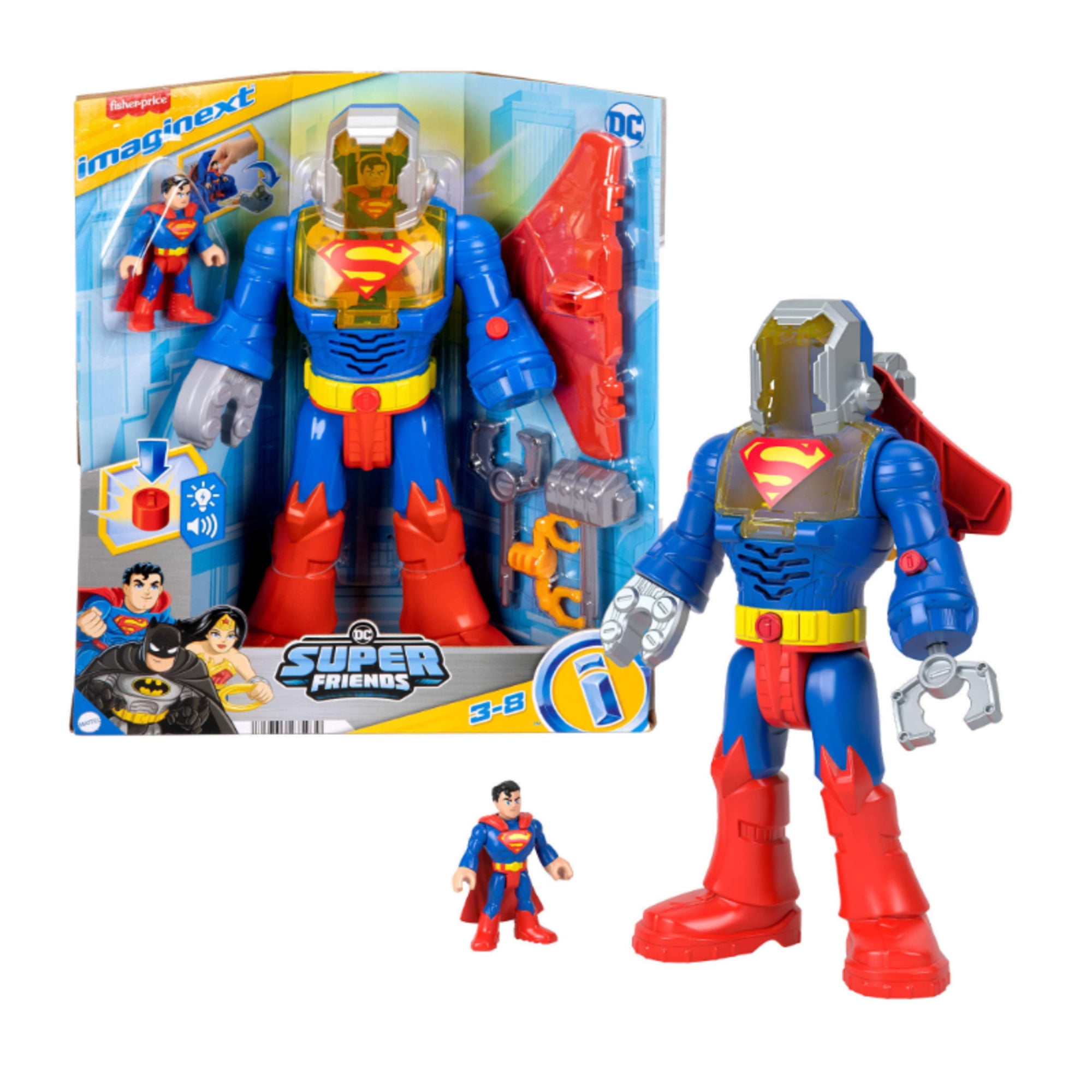 Figura Preescolar Imaginext Superman Insider