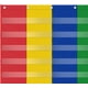 thumbnail image 2 of Horario diario, gráfico de bolsillo, útiles escolares, atractivo gráfico de bolsillo de 4 columnas, gráfico de bolsillo para la enseñanza, para maestros de preescolar, alfombras, 2 of 7