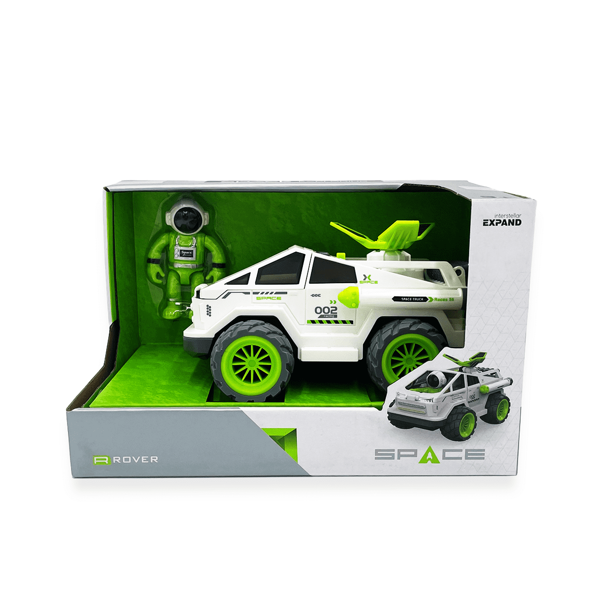 Camión Espacial Con Luces, Sonido Y Panel Solar Magnetics