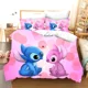 thumbnail image 1 of x1353 Bed SheetsLilo & Stitc Cartoon Love Child Duvet Cover Set HD Comforter Cover Bedclothes for Kids Bedding Sets Bedroom Decor 3-Piece Bedding Set (1 Duvet Cover + 2 Pillow Shams) nj1353, 1 of 5