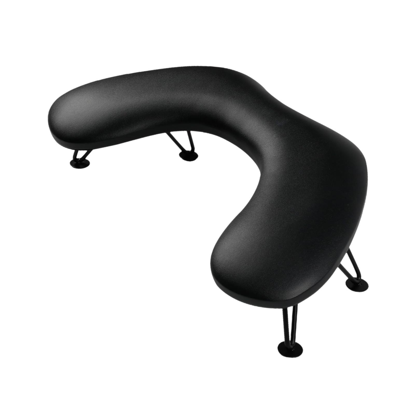 Magideal - Almohada De Mano Para Decoración De Uñas Herramienta Para Manicura Equipo Para Herramientas De Uñas Estación De Mesa De Uñas Cómoda Para Regalos Salón Negro