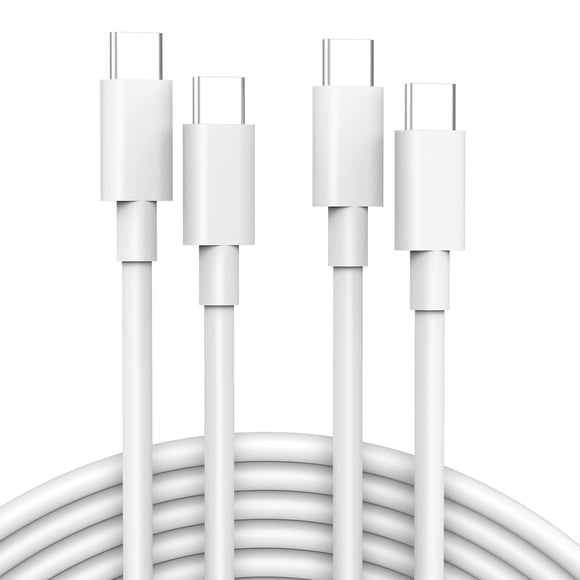 Cable USB C a USB C, paquete de 2 m para MacBook Air/Pro Charger