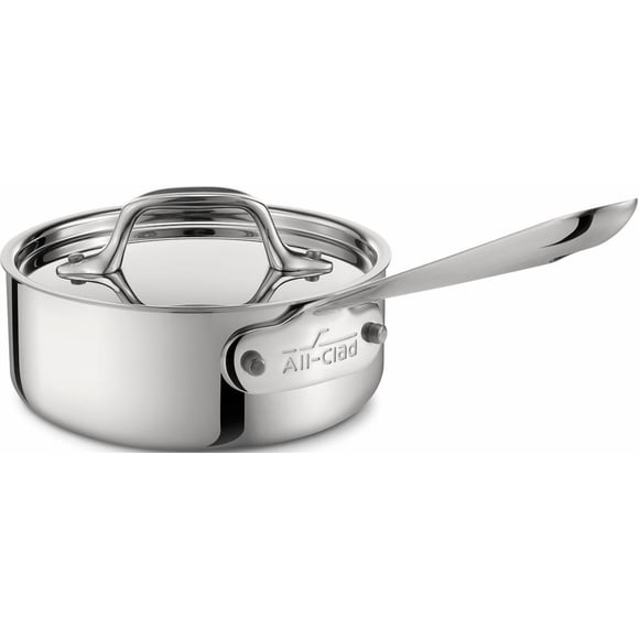 Sartén All-Clad D3, 3 capas, acero inoxidable, 1 L, inducción