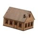 thumbnail image 4 of 1/72 Kits De Construcción De Modelos De Casas Escena De Arquitectura Para Dise?o De Micro Paisaje Estilo C, 4 of 5