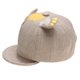 thumbnail image 4 of bebés niños niñas niños sombrero infantil gorras boina niños tapa gris, 4 of 5