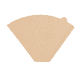 thumbnail image 1 of Filtros de Papel para Café V60 Nº1 Kraft 100 Unidades 17 x 9 cm, 1 of 5