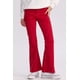 thumbnail image 1 of Jeans Mujer Flare Color Line Rojo Oscuro, 1 of 4