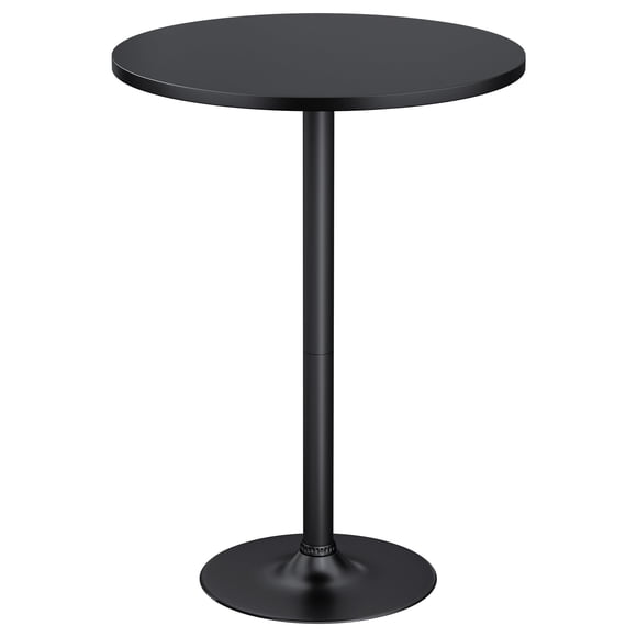 Mesa de Bar Furmax Bistro Redonda con Tapa MDF de 103 cm de Altura