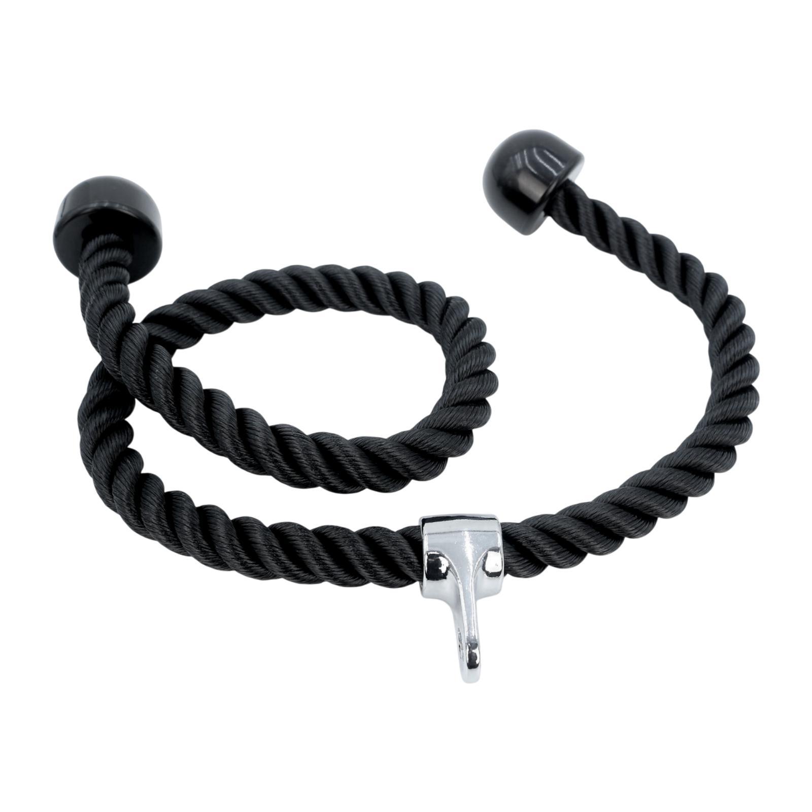 Ioensy - Cuerda Para Tríceps De 55 Pulgadas Para Levantamiento De Pesas Y Entrenamiento De Fuerza.