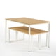 thumbnail image 2 of Mesa Soho Zinus con 2 bancas 76x122x74cm, 2 of 7