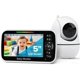 thumbnail image 1 of Monitor para bebés GoodBaby 5 con cámara y audio, batería de 30 h, 1 of 6