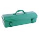 thumbnail image 5 of Caja De Herramientas De Metal Con Pestillo De Bloqueo, Organizador De Herramientas Verde Para Garaje, Hogar, Taller, 42 Cm X 12 Cm X 15,5 Cm, 5 of 5