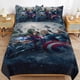 thumbnail image 1 of Captain America Bedding Sets Ultra Soft Skin-Friendly Duvet Cover 3 Piece, Cute Comforter Cover Bed Set for Boys Girls Kids, 1 of 5