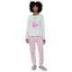 thumbnail image 1 of Pijama Mujer Largo Gris Flamenco Corona, 1 of 5