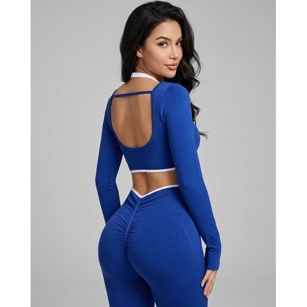 Conjunto 2 Piezas For Dama Peto Y Calza Push Up Premium