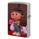 thumbnail image 1 of Agnes De Mi Villano Favorito theme Copper Metal Lighter Shell Premium Replacement Refillable Lighter Case With Durable Metal Construction Compatible With Zippo And Most Standard Lighter Models, 1 of 6