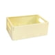 thumbnail image 2 of Canastos De Almacenamiento De Plástico Estuche Suministros De Escritorio Organizadores Para El Hogar Baño Amarillo, 2 of 3